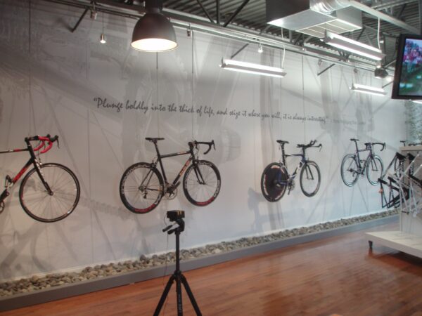 Olympus Wallscapes of Bikes