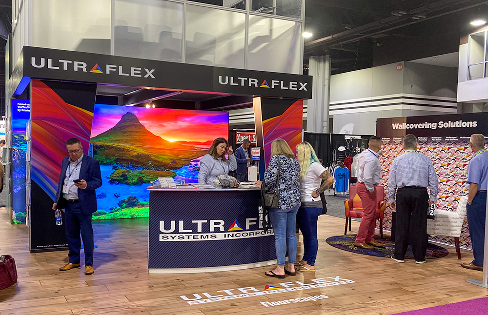 Ultraflex's Sign Expo Booth