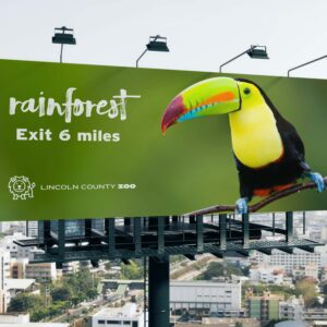 Rainforest Themed Billboard