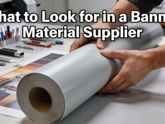Wide-Format Printing 101: What to Look for in a Digitally Printable Banner Material Supplier