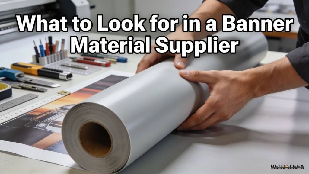 Wide-Format Printing 101: What to Look for in a Digitally Printable Banner Material Supplier